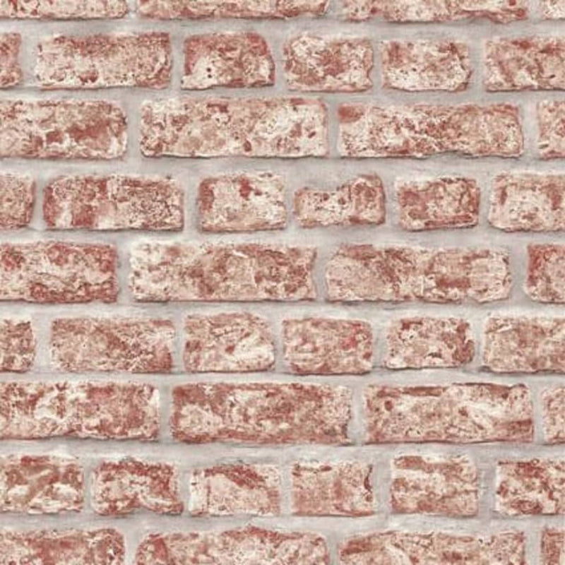 Afbeelding laden in galerijviewer, Noordwand behang topchic bricks rood en grijs
