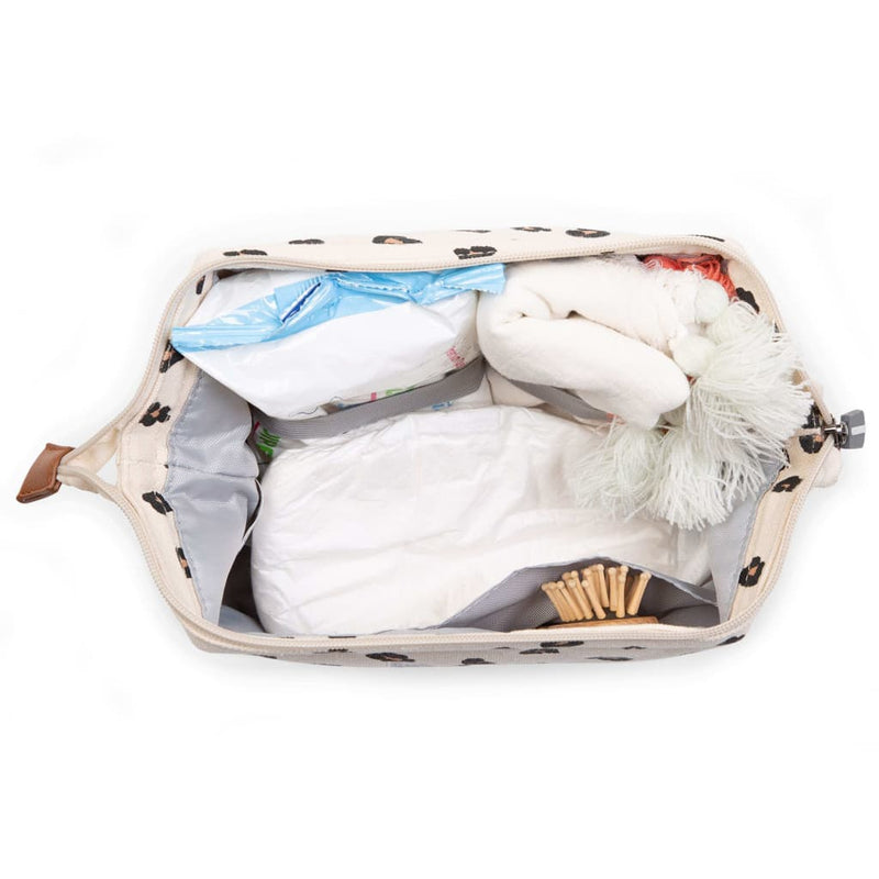 Afbeelding laden in galerijviewer, CHILDHOME CHILDHOME Toilettas Baby Necessities luipaardprint
