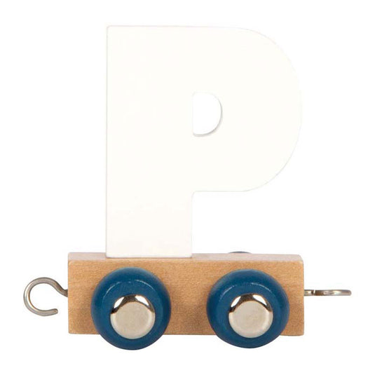 Small foot - houten lettertrein polar - p
