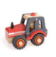 Egmont houten tractor. fsc. 13x7x10 cm.