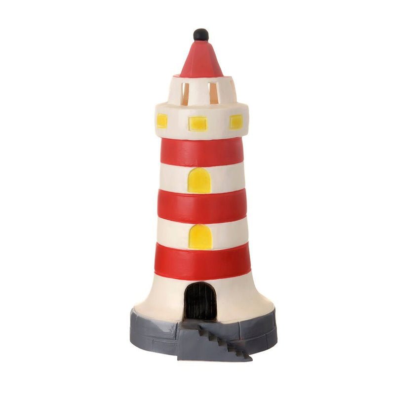 Afbeelding laden in galerijviewer, Egmont lamp vuurtoren rood-wit. 17x35 cm
