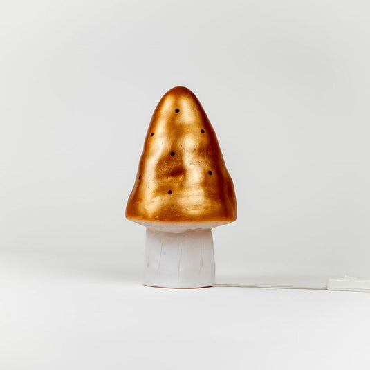 Egmont lamp paddenstoel koper + dimmer.