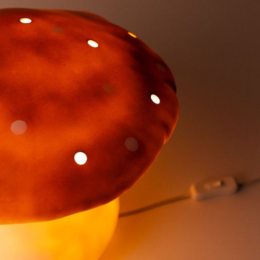 Egmont lamp paddenstoel terra+dimmer.