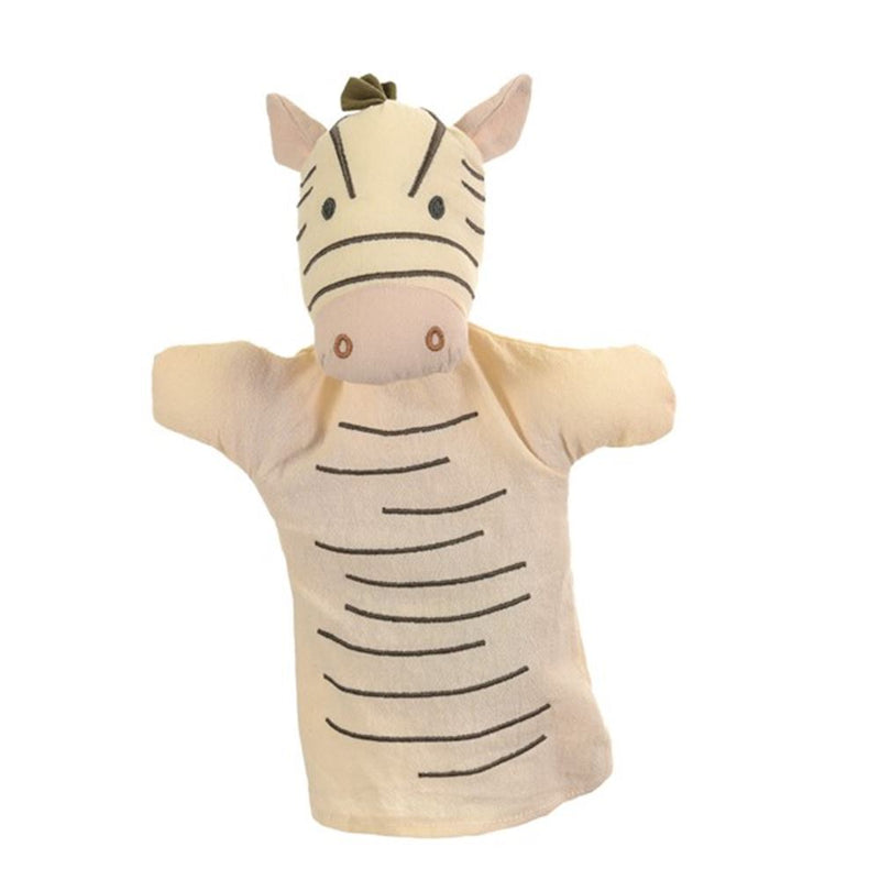 Afbeelding laden in galerijviewer, Egmont handpop zebra. 29x17x6 cm. 0+
