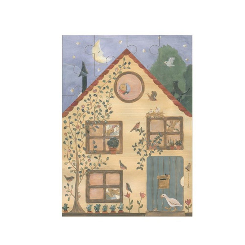 Afbeelding laden in galerijviewer, Egmont puzzel huis van konijn. fsc karto
