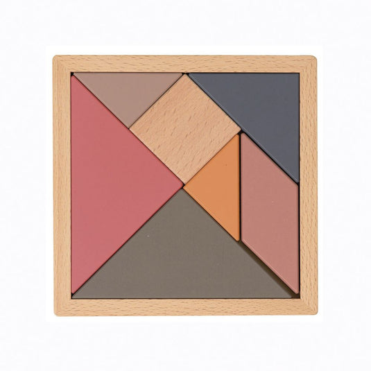 Egmont tangram in hout. fsc hout.15x15x1