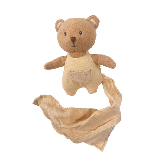 Egmont toys knuffel bio katoen doudou beer marcel 20 cm baby.