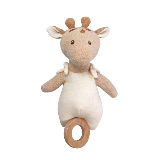 Egmont knuffel muziek leonie giraf 22 cm