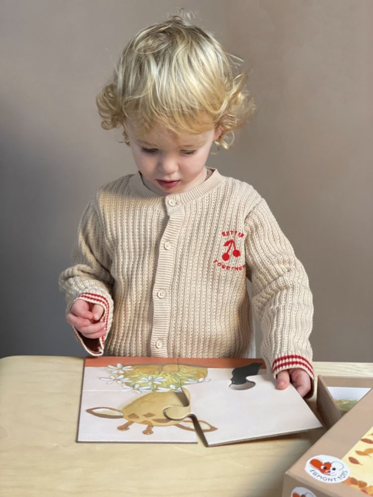 Afbeelding laden in galerijviewer, Egmont puzzel leonie. 4-6-9-12 stukjes.
