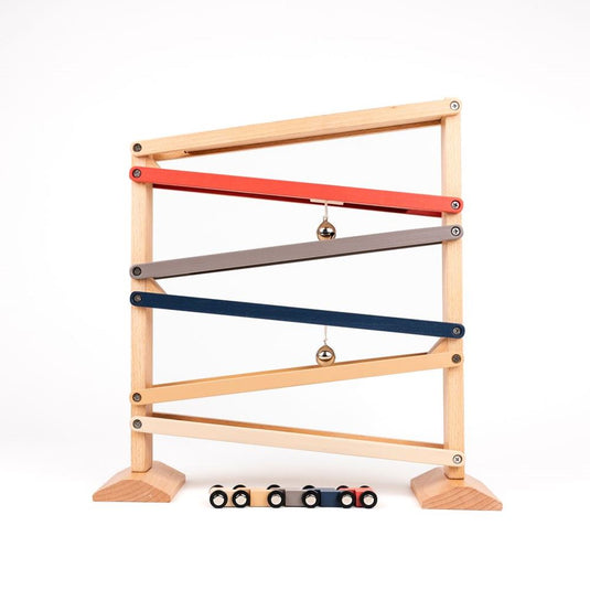 Egmont houten autobaan met bel. fsc. 35x