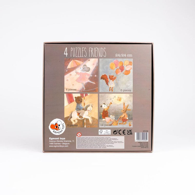 Afbeelding laden in galerijviewer, Egmont 4 puzzels vrienden. fsc karton. 2
