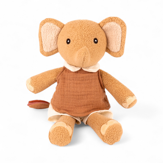Knuffel olifant de ollie. 26 cm. 0+