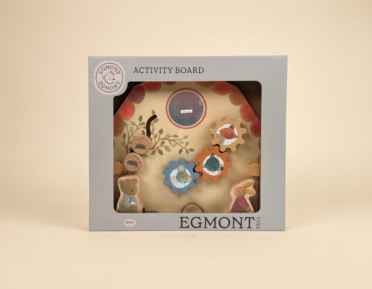 Egmont houten activiteitenbord. 30x26x1