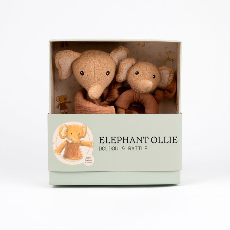 Afbeelding laden in galerijviewer, Egmont olifant ollie knuffeldoekje + ram
