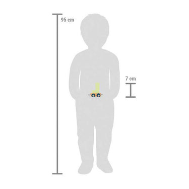 Small foot - houten lettertrein polar - j