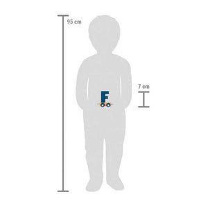 Small foot - houten lettertrein polar - f