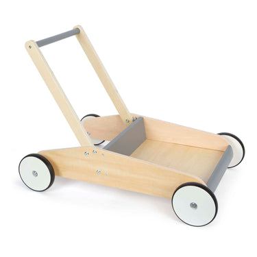 Small foot - houten loopwagen grijs