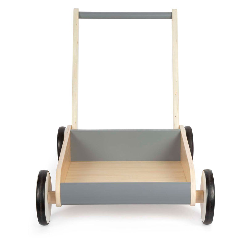 Afbeelding laden in galerijviewer, Small foot - houten loopwagen grijs
