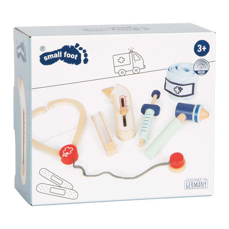 Afbeelding laden in galerijviewer, Small foot - dokter speelset, 6dlg.
