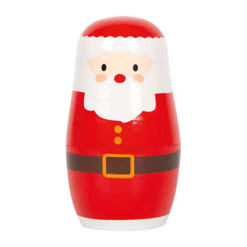 Afbeelding laden in galerijviewer, Small foot - kerstmis matroesjka poppen
