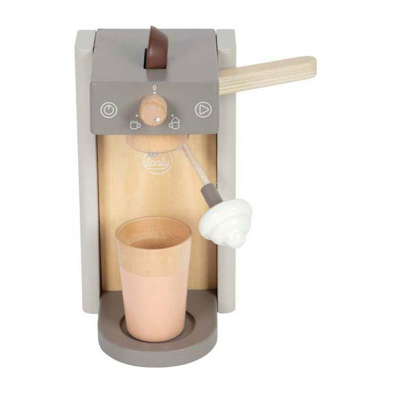 Afbeelding laden in galerijviewer, Small foot koffiemachine speelset grijs 'tasty'
