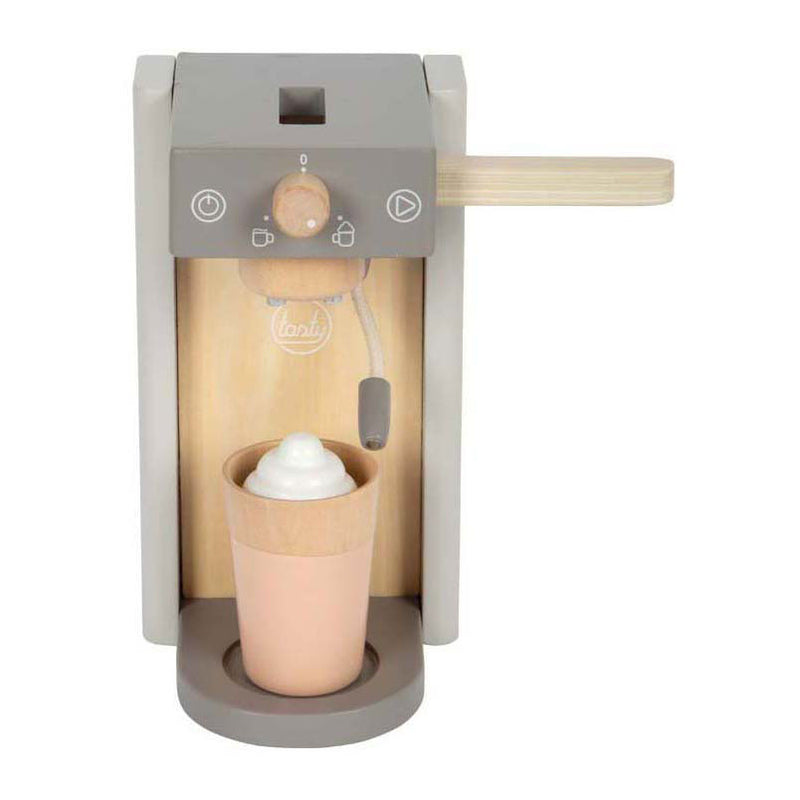 Afbeelding laden in galerijviewer, Small foot koffiemachine speelset grijs 'tasty'
