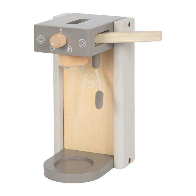 Afbeelding laden in galerijviewer, Small foot koffiemachine speelset grijs 'tasty'
