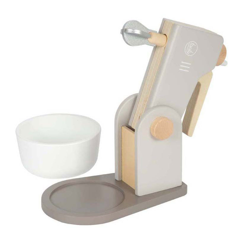 Afbeelding laden in galerijviewer, Small foot - houten mixer speelset grijs tasty
