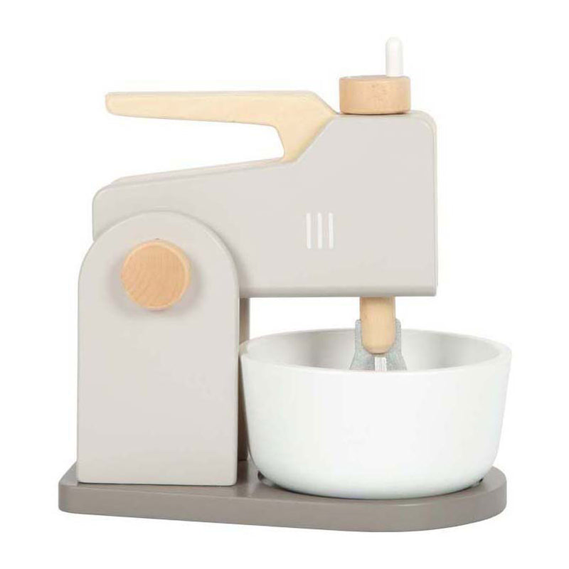 Afbeelding laden in galerijviewer, Small foot - houten mixer speelset grijs tasty
