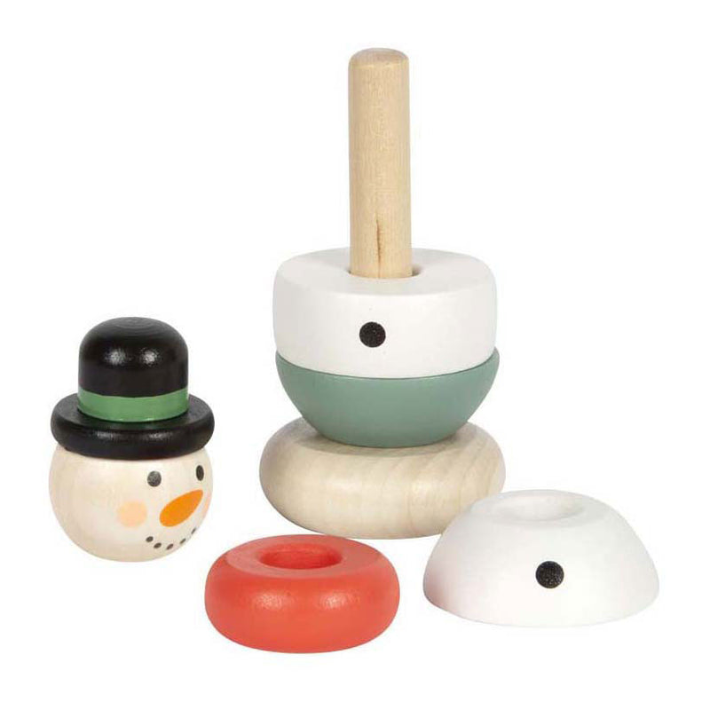 Afbeelding laden in galerijviewer, Small foot - kerst- en winter stapeltoren, 9 stuks
