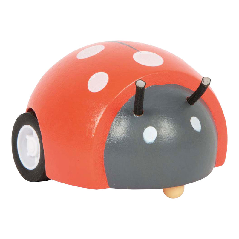 Afbeelding laden in galerijviewer, Small foot - houten pull-back dieren tiny friends - 12st.
