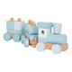 Small foot - houten trein blauw