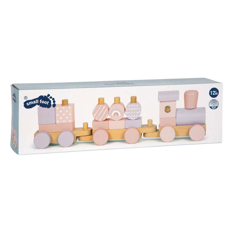 Afbeelding laden in galerijviewer, Small foot - houten trein roze
