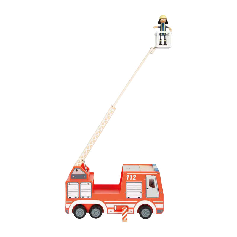 Afbeelding laden in galerijviewer, Small foot - brandweerauto
