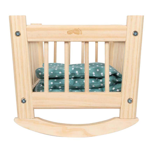 Small foot - houten poppenwieg
