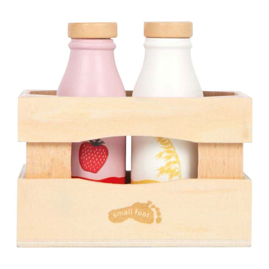 Small foot - houten melkproducten in doos