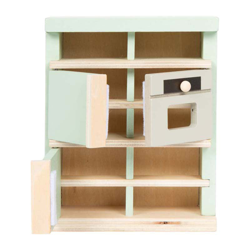 Afbeelding laden in galerijviewer, Small foot - poppenhuis meubelset scandinavische stijl
