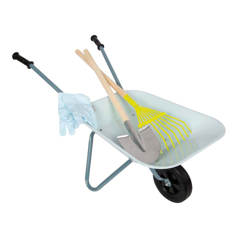 Afbeelding laden in galerijviewer, Small foot - tuingereedschap set met kruiwagen 5dlg.
