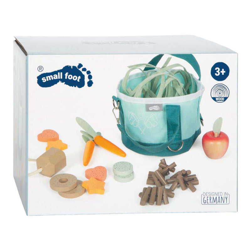 Afbeelding laden in galerijviewer, Small foot - paardenvoer set met tas

