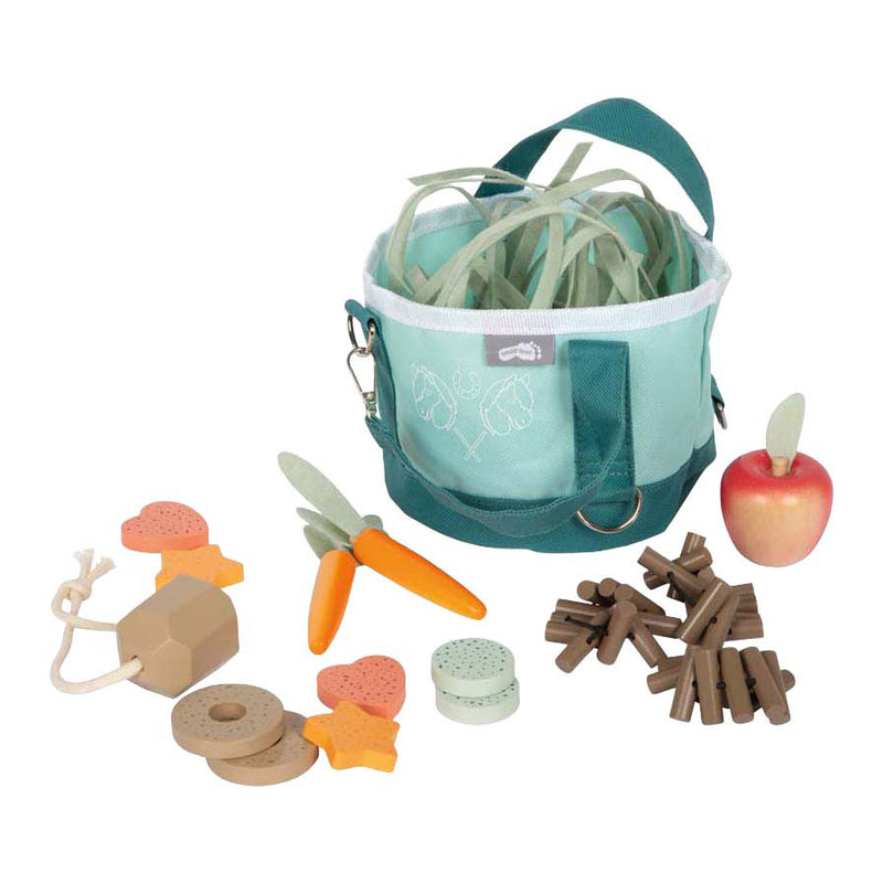 Afbeelding laden in galerijviewer, Small foot - paardenvoer set met tas
