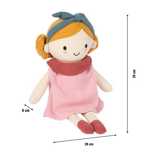 Afbeelding laden in galerijviewer, Small foot - stoffen pop lina
