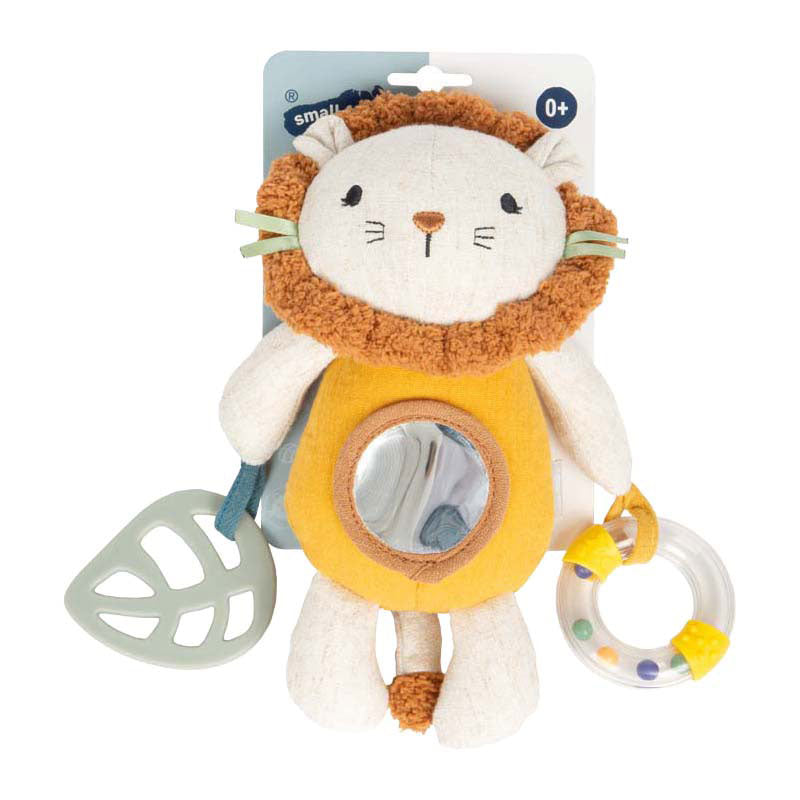 Afbeelding laden in galerijviewer, Small foot - stoffen hangend figuur kleine leeuw
