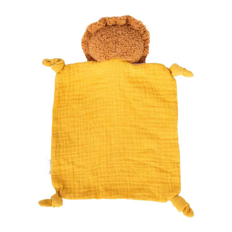 Afbeelding laden in galerijviewer, Small foot - stoffen knuffeldeken kleine leeuw
