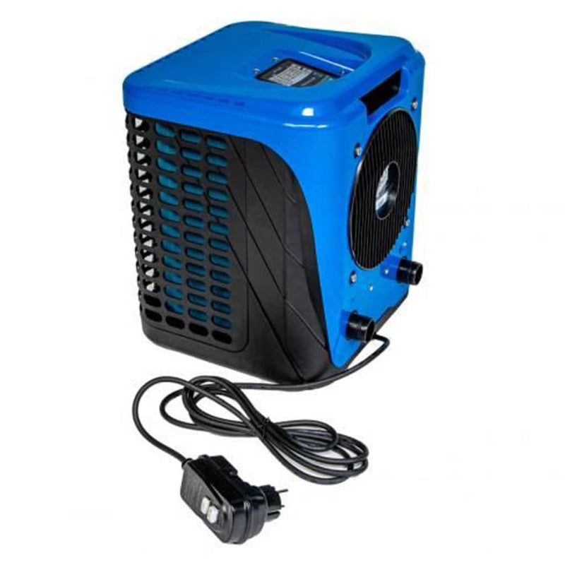 Afbeelding laden in galerijviewer, Hot splash warmtepomp hot blauw zwart
