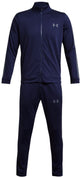 Under armour ua rival knit track suit-blu heren trainingspak - midnight navy - grijs xl