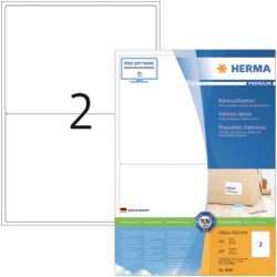 Herma adress-etiketten wit 199.6x143.5 premium a4 200 st.