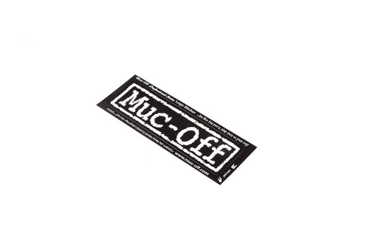 Muc-off logo sticker small