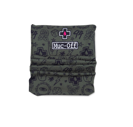 Muc-off nekwarmer punk green groen