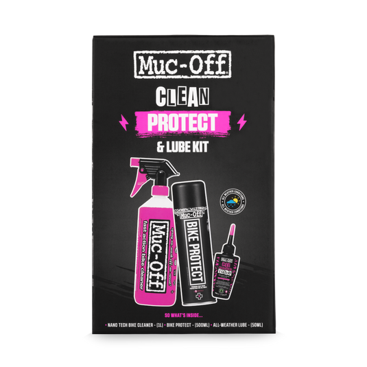 Muc-off bicycle clean protect and all weather lube kit