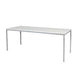 Tafel schaffenburg domino 200x80x74cm wit